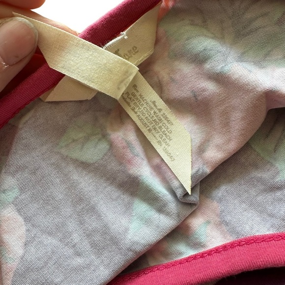 Matilda Jane Calling Bird Tee Medium Purple/Pink Stripe & Polka Dot Size M A528 - Picture 5 of 8